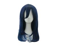 Fire Emblem Awakening Wig Lucina Biru Campuran 60Cm Rambut Cosplay Lurus Panjang Halloween Mainan Peran + Topi Wig