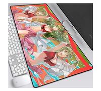 Fire Emblem Heroes Couche Imperméable Parfaite, Tapis De Souris 800 X 300Mm, Texture Caoutchouc Dessous, Tapis De Souris Base De 3 Mm D'Épaisseur, La Meilleure Expérience De Précision Et De Vitesse, D