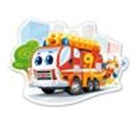Fire Engine, Puzzle 12 Teile Maxi - Castorland G