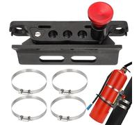 Fire Extinguisher Mount, Adjustable Heavy Duty Fire Extinguisher Holder, Automotive Auxiliary Parts for Pontoon Marine Motorhome Trailer Outdoor