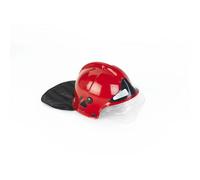 Fire Fighter Henry Casque De Pompier F1 Avec Visière, Rouge