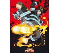 FIRE FORCE Poster Shinra & Arthur