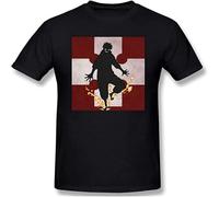 Fire Force T Shirt Men's Fashion Cotton Crew Neck Short Sleeve Graphic Tees Casual Summer Tee Tops Black M