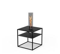 FIRE FRAME Table Lounge avec SPIN air 900 Encastrable all black