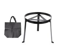 Fire Grill, Trépied de Camping pour Cuisiner avec Un Sac de Transport, Adopte Un Design Unique avec des Jambes Pliables, Peut Accueillir des Pots et des Casseroles, des