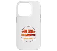 Fire Horse Loading Bar Humour 2026 Nouvel an Lunaire Coque pour iPhone 14 Pro