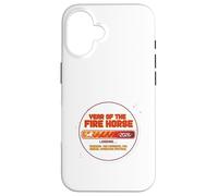 Fire Horse Loading Bar Humour 2026 Nouvel an Lunaire Coque pour iPhone 16