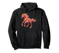 Fire Horse Tech AI Designer Zodiaque Chinois Lunaire Nouvel an Sweat à Capuche