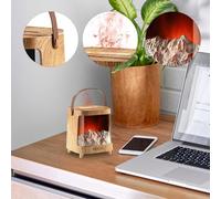 Fire Humidifier - 200ml Smart Aroma Diffuser With 7-Colour Flame Light, Ultra Quiet Remote Control Scent Machine Timer Function | Essential Oil Diffuser For Bedroom Office Desktop Home Relaxation