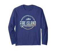 Fire Island New York - Fire Island NY Vintage Surf Manche Longue