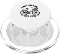 Fire Island New York vélo été Partager Vacances Pieds Nus PopSockets PopGrip pour MagSafe