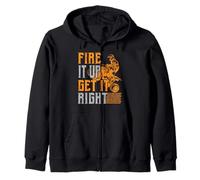 Fire It Up Get It High ATV Rider Quad Vélo Tout-Terrain Sweat à Capuche