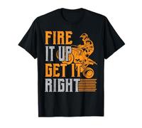 Fire It Up Get It High ATV Rider Quad Vélo Tout-Terrain T-Shirt