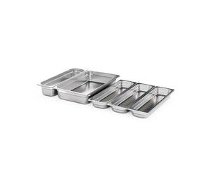 FIRE KITCHEN Set de récipients en acier inoxydable (5 pièces)