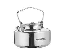 Fire-Maple Antarcti Bouilloire de Camping en Acier Inoxydable 1L | Légère et Portable Théière de Camp Idéale pour Bushcraft et les Feu de Camp en Plein Air