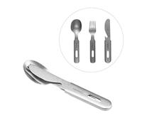 Fire-Maple Antarcti Set d'Ustensiles de Camping en Acier Inoxydable Couteau, Fourchette, Cuillère et Couverts Portatifs pour Randonnée en Plein Air