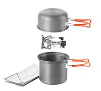 Fire-Maple FMC-207 Ensemble Cuisson Camping Réchaud Gaz Set Popote 348g