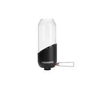 Fire-Maple Orange Lanterne de Camping à Gaz Portable en Verre Noir | Acier et Aluminium, Combustible Propane-Isobutane Luminosité Réglable Eclairage et Lampe de Camping de Camping d'urgence