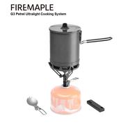 Fire Maple Petrel G2 G3 Système de cuisson ultraléger Brûleur à gaz extérieur léger Fourchette pliante portable pour randonnée voyage camping G3 Petrel Set 4