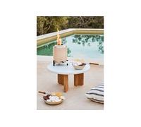 FIRE PIT COMPACT - Brasero De Table 1,5 KW Extérieur À Pellets Sans Fumée Sable