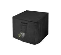 Fire Pit Cover, Square Shelter, 32.28x32.28x24.02 inches Waterproof Weather-Resistant Protection, Firepit Lid for Rain Dust Wind Snow, Patio Deck Garden Camping, Travel Tailgating