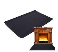 Fire Pit Mat, BBQ Heat-Proof Pad, 1-2cm Fire-Resistant Non-Slip Blanket, Grill Deck Protector, High-Temp Shielding Layer for Camping, Outdoor, Kitchen, Garden, Patio, Campfire