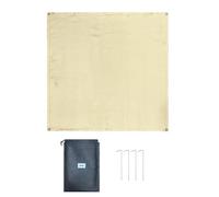 Fire Pit Mat Square - Heat Insulated Stove Pad, Anti Slip Outdoor Protector | Outdoor Fire Pit Accessory for Patio Protection, Square Heat Resistant Pad | Insulated Layer with Non Skid Backing