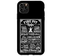 Fire Pit Rules est Un passionné de Camping Qui est Une Coque pour iPhone 11 Pro Max