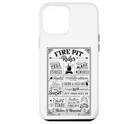 Fire Pit Rules est Un passionné de Camping Qui est Une Coque pour iPhone 12 Pro Max