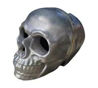 Fire Pit Skulls - Journaux Réutilisables du Crâne De Feu De Camp | Accessoires Réalistes De Foyer Ignifuge | des Pierres De Feu Hantées pour Le Décor De Feu De | Journal du Crâne Effrayant pour L