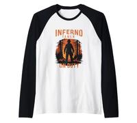 Fire Rescue Inferno Tamer on Duty Citation Wildland Firefighter Manche Raglan