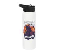 Fire Rescue Inferno Tamer On Duty Citation Wildland Firefighter Stainless Steel Insulated Water Bottle