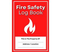 Fire Safety Log Book: A4 Alarm Inspection And Testing Log - Health And Safety Compliance Record For Landlords, Small Business And Schools.