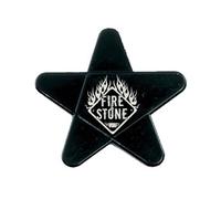 Fire&Stone Special 5 Médiator en Toile, Noir Médiators