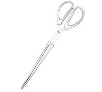 Fire Tongs for Fire Pit, Stainless Steel Firewood Grabber with Comfortable Grip, Fireplace Log Picker for Campfire, Charcoal, Cooking Fish, 38.5x9.6cm