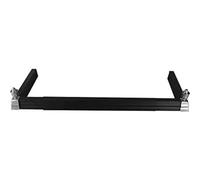 Fire Vida Garde-feu, Noir et Argent brossé, Métal, Fire Fender