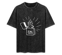 Fire Walk Life is Strange Before The Storm Men's T-Shirt Unisex White Tee Clothing M