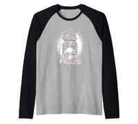 Fire Wife Life Firefighter's Wife Blanchi Women Messy Chignon Manche Raglan