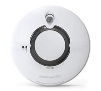 FireAngel FP2620W2-R Pro Connected Smart Détecteur de fumée avec Batterie d'autonomie de 10 Ans - Alarme Incendie Interlink pour la Maison avec Application, Blanc, 1 pièce