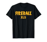 Fireball XL5 Texte Logo Retro T-Shirt