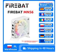 FIREBAT MN56 MINI PC Windows11 AMD R7-8745HS DDR5 16GB + 512GB SSD/AMD R7 H255 LPDDR5 24GB + 1TB SSD 8 cœurs Ordinateur de bureau BT 5.2 WIFI6 HDMI TYPE-C USB MN56 R7 H255