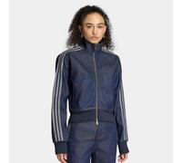 Adidas Originals Firebird Track Denim Jacket Bleu M Femme