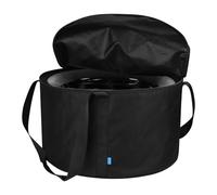 Firebowl Carry Bag - Sac de transport pour foyer - Sac de rangement portable pour feu de 19 pouces de diamètre, fermeture éclair à double sens - Accessoires de camping - Sac Fire Bowl pour homme, Noir