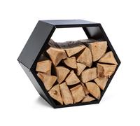 Firebowl Hexawood Black Rangement bois
