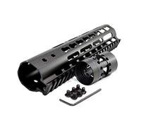 FIRECLUB 7" 9" 10" 12" 13.5" 15" AR15 Free Float Keymod Handguard Picatinny Rail for Hunting Tactical Rifle Scope Mount (9inch)