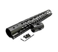 FIRECLUB 7" 9" 10" 12" 13.5" 15" AR15 Free Float Keymod Handguard Picatinny Rail for Hunting Tactical Rifle Scope Mount (15inch)