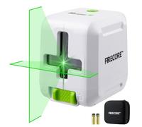 Firecore Niveau Laser,Lazer Niveaux Autonivelant avec Mode Automatique et Manuel, Précision ± 1,5 mm/7M, Comprend des Piles AA et un Sac, Ideal pour DIY et Rénovation de Maison