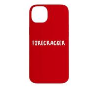 Firecracker 4th of July Fire Works Fan USA Summer Fun Coque pour iPhone 14 Plus