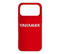 Firecracker 4th of July Fire Works Fan USA Summer Fun Coque pour iPhone 17 Pro Max
