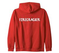 Firecracker 4th of July Fire Works Fan USA Summer Fun Sweat à Capuche